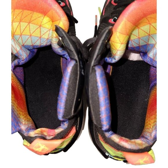 Nike LeBron 12 Data Size 10 Mens Sneakers Black 684593 068 - Picture 12 of 13